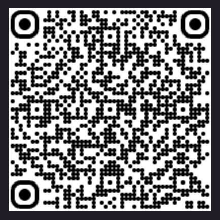 QR CODE pour l'inscription